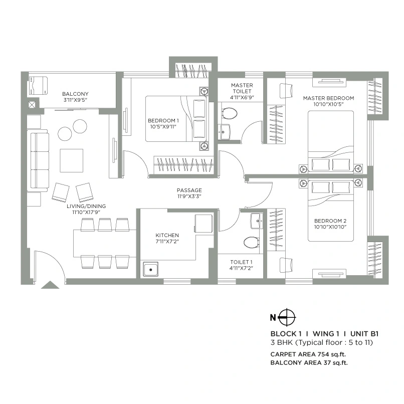 4 BHK